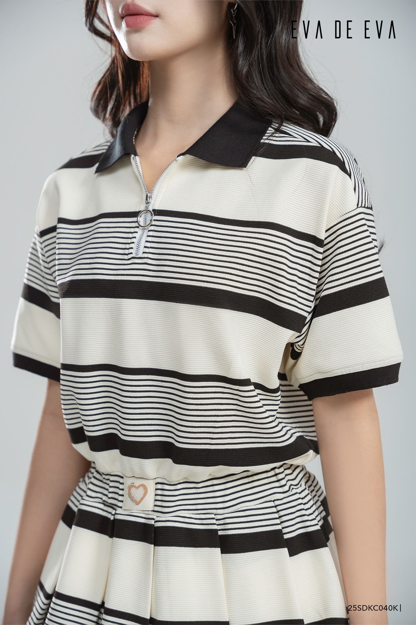  Đầm tay ngắn,  25SDKC040K 