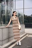  Đầm tay ngắn,  25SDKC050K 