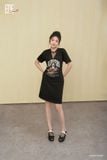  Đầm tay ngắn,  25SDKC054D 