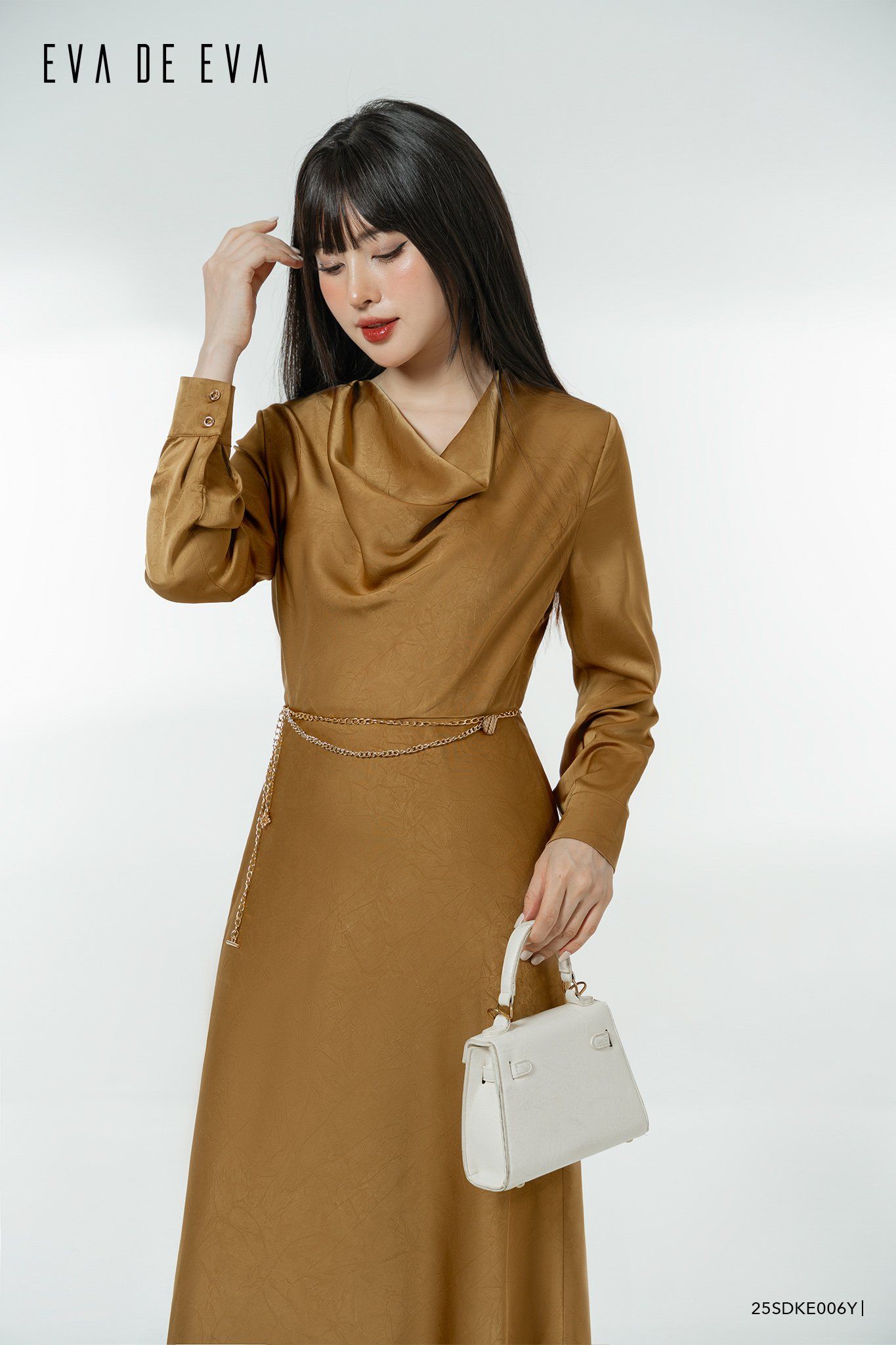  Đầm tay lỡ,  25SDKE006Y 