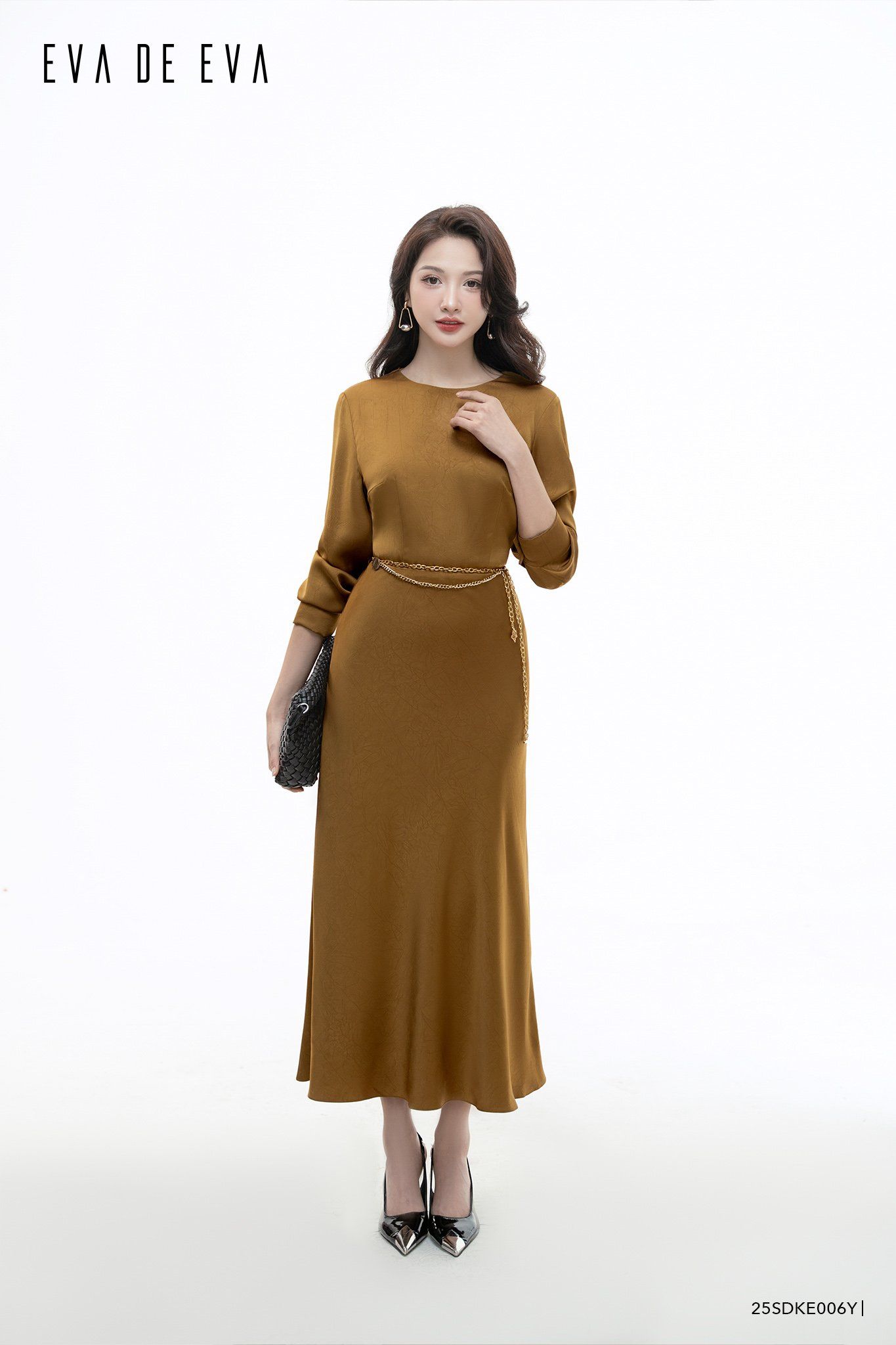  Đầm tay lỡ,  25SDKE006Y 