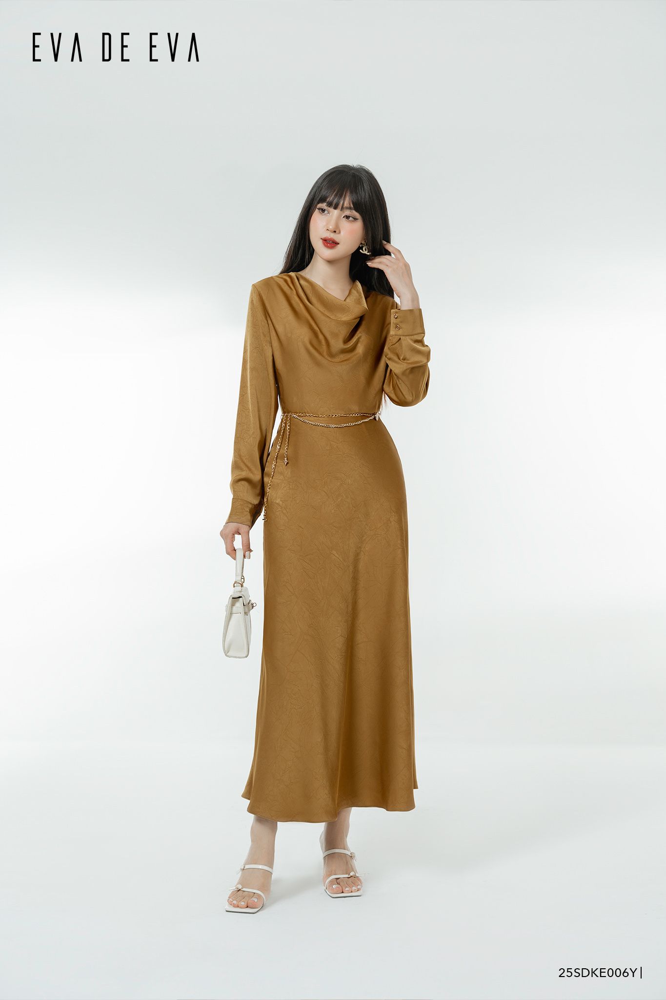  Đầm tay lỡ,  25SDKE006Y 