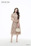  Đầm tay ngắn, Dáng thắt eo 25SDKE019F 