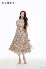  Đầm tay ngắn, Dáng thắt eo 25SDKE019F 