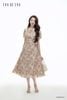 Đầm tay ngắn, Dáng thắt eo 25SDKE019F