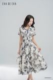  Đầm tay ngắn, Dáng thắt eo 25SDKE023F 