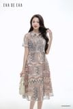  Đầm tay ngắn, Dáng thắt eo 25SDKE045F 