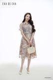  Đầm tay ngắn, Dáng thắt eo 25SDKE045F 