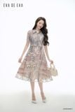  Đầm tay ngắn, Dáng thắt eo 25SDKE045F 
