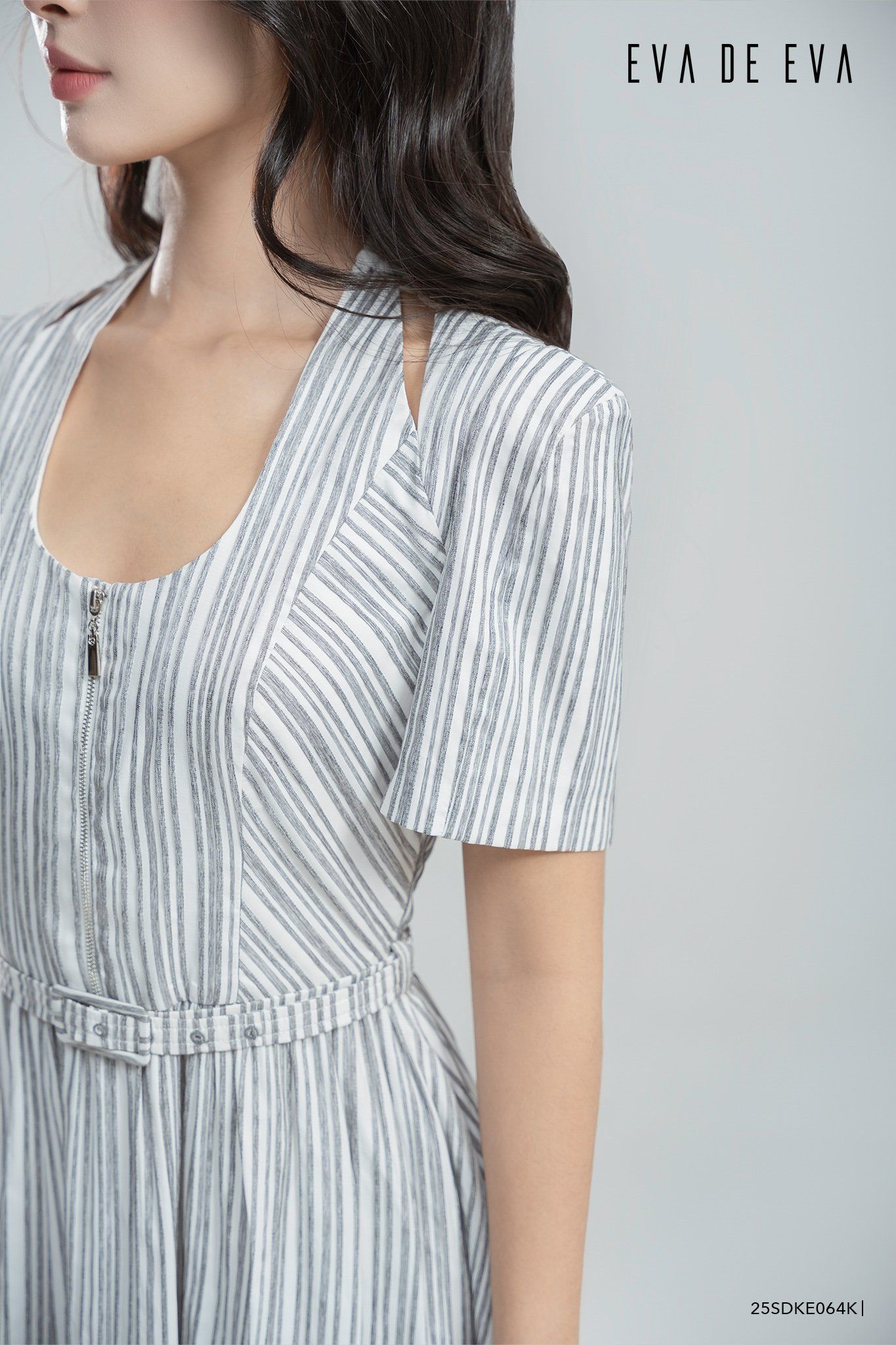 Đầm tay ngắn,  25SDKE064K 