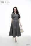  Đầm tay ngắn, Dáng thắt eo 25SDKE066S 