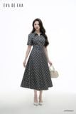  Đầm tay ngắn, Dáng thắt eo 25SDKE066S 