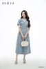 Đầm tay ngắn,  25SDKE071X