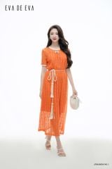  Đầm tay ngắn, Dáng thắt eo 25SDKE074C 