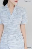  Đầm tay ngắn,  25SDKE076K 