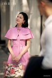  Đầm tay ngắn,  25SDKE079H 