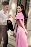  Đầm tay ngắn,  25SDKE079H 
