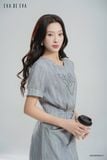  Đầm tay ngắn, Dáng thắt eo 25SDKE081G 