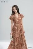  Đầm tay ngắn, Dáng thắt eo 25SDKE087F 