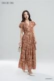  Đầm tay ngắn, Dáng thắt eo 25SDKE087F 