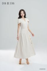  Đầm tay ngắn, Dáng thắt eo 25SDKE093B 