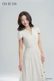  Đầm tay ngắn, Dáng thắt eo 25SDKE093B 