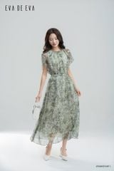  Đầm tay ngắn, Dáng thắt eo 25SDKE103F 
