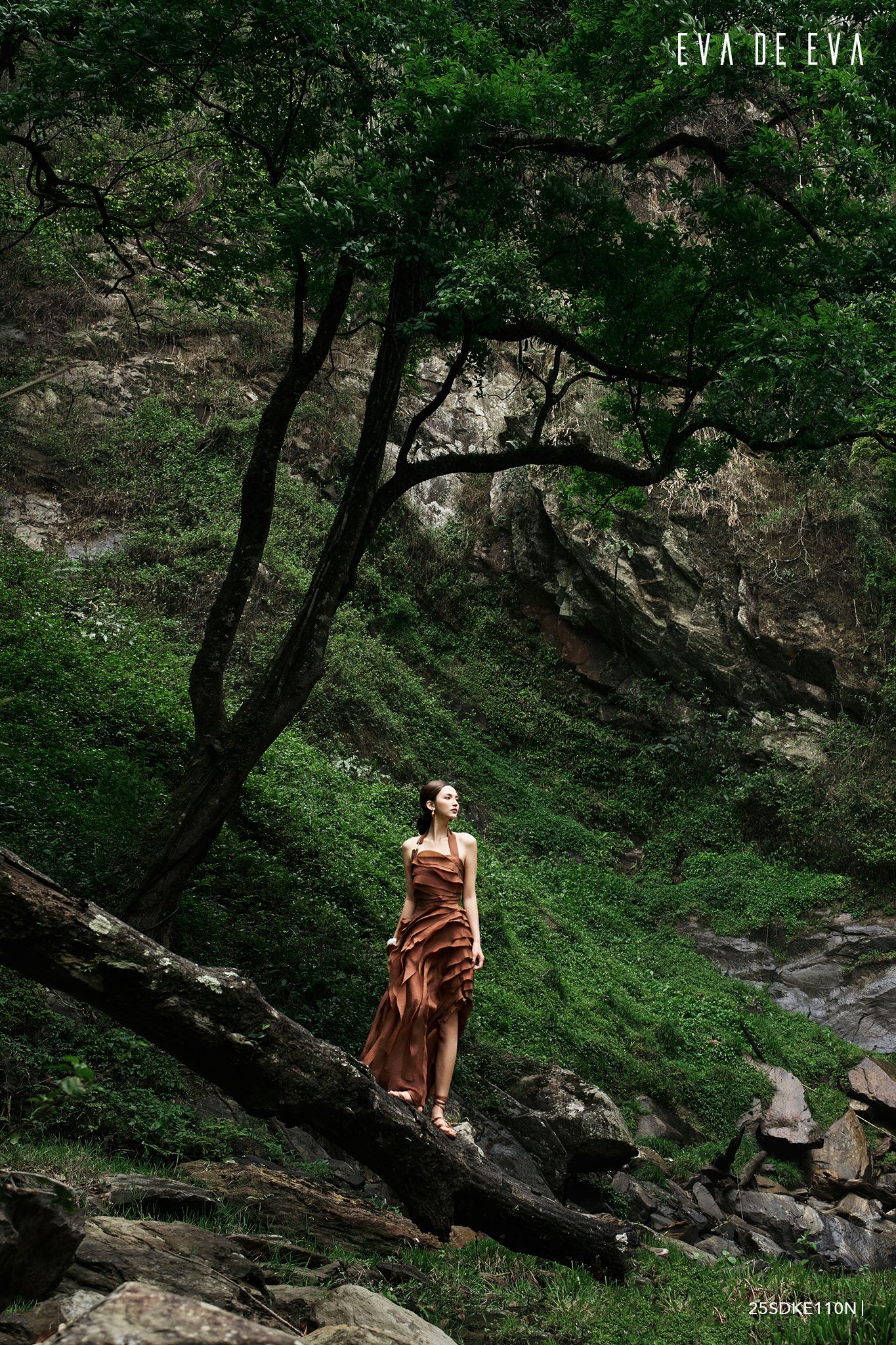  Đầm maxi,  25SDKE110N 