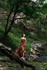  Đầm maxi,  25SDKE110N 