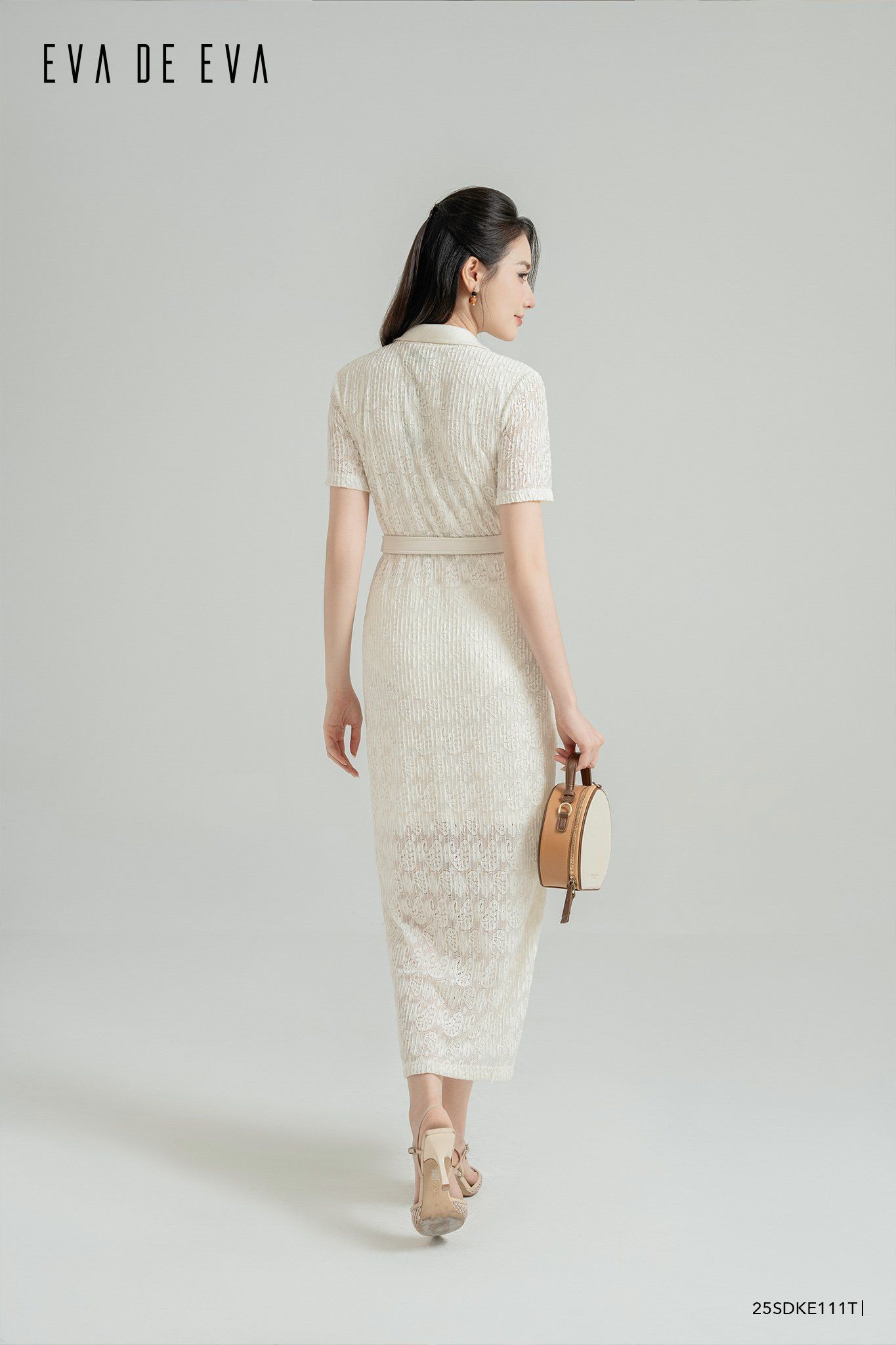  Đầm tay ngắn,  25SDKE111T 