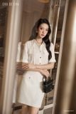  Đầm tay ngắn,  25SDKE119T 