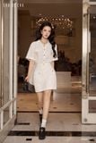  Đầm tay ngắn,  25SDKE119T 