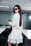  Đầm tay dài, Dáng thắt eo 25SDKE129T 
