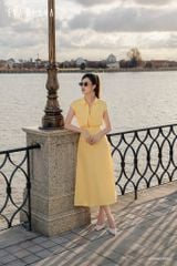  Đầm tay ngắn,  25SDKE159Y 