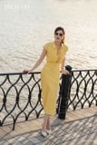  Đầm tay ngắn,  25SDKE159Y 