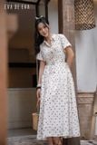  Đầm tay ngắn, Dáng thắt eo 25SDKE172S 