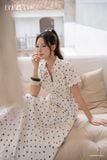  Đầm tay ngắn, Dáng thắt eo 25SDKE172S 