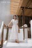  Đầm tay ngắn, Dáng thắt eo 25SDKE172S 
