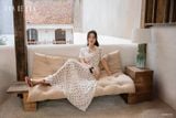  Đầm tay ngắn, Dáng thắt eo 25SDKE172S 