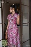 Đầm tay ngắn,  25SDKE182F 