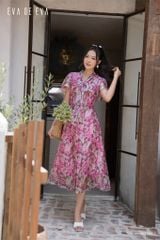  Đầm tay ngắn,  25SDKE182F 