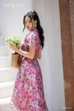  Đầm tay ngắn,  25SDKE182F 
