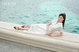  Đầm tay ngắn, Dáng thắt eo 25SDKE186F 