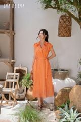 Đầm tay ngắn, Dáng thắt eo 25SDKE199C 