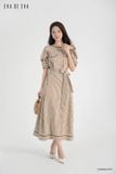  Đầm tay ngắn, Dáng thắt eo 25SDKE219K 