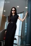 Đầm sát nách, Dáng thắt eo 25SDKE235D 
