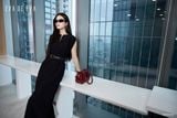  Đầm sát nách, Dáng thắt eo 25SDKE235D 