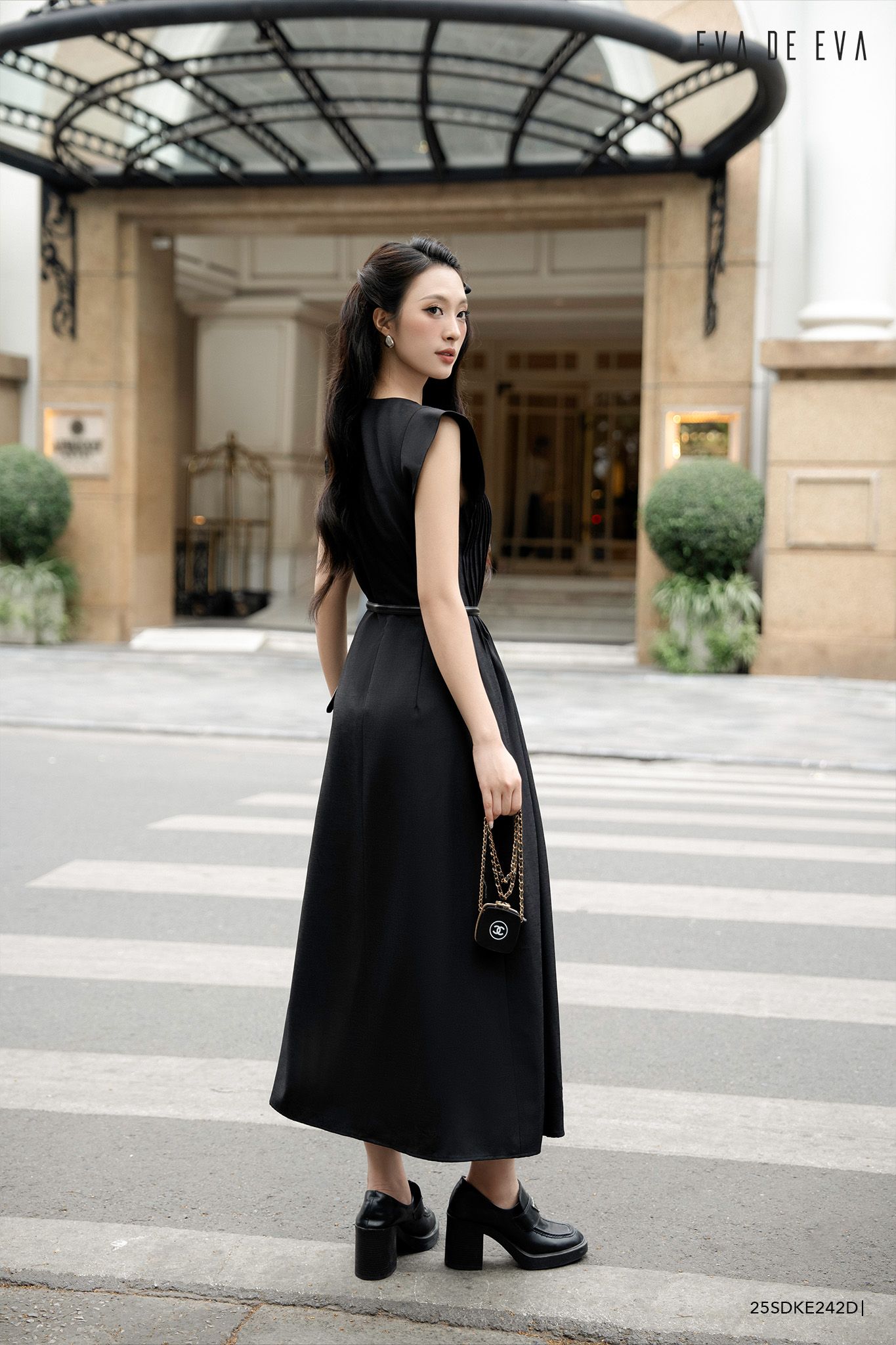  Đầm sát nách,  25SDKE242D 