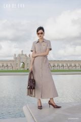  Đầm tay ngắn, Dáng thắt eo 25SDKE255K 