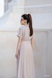  Đầm tay ngắn, Dáng thắt eo 25SDKE255K 